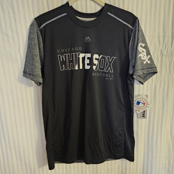 Majestic Other - Majestic Chicago White Sox Black and Gray Kids  Shirt Size L 14/16